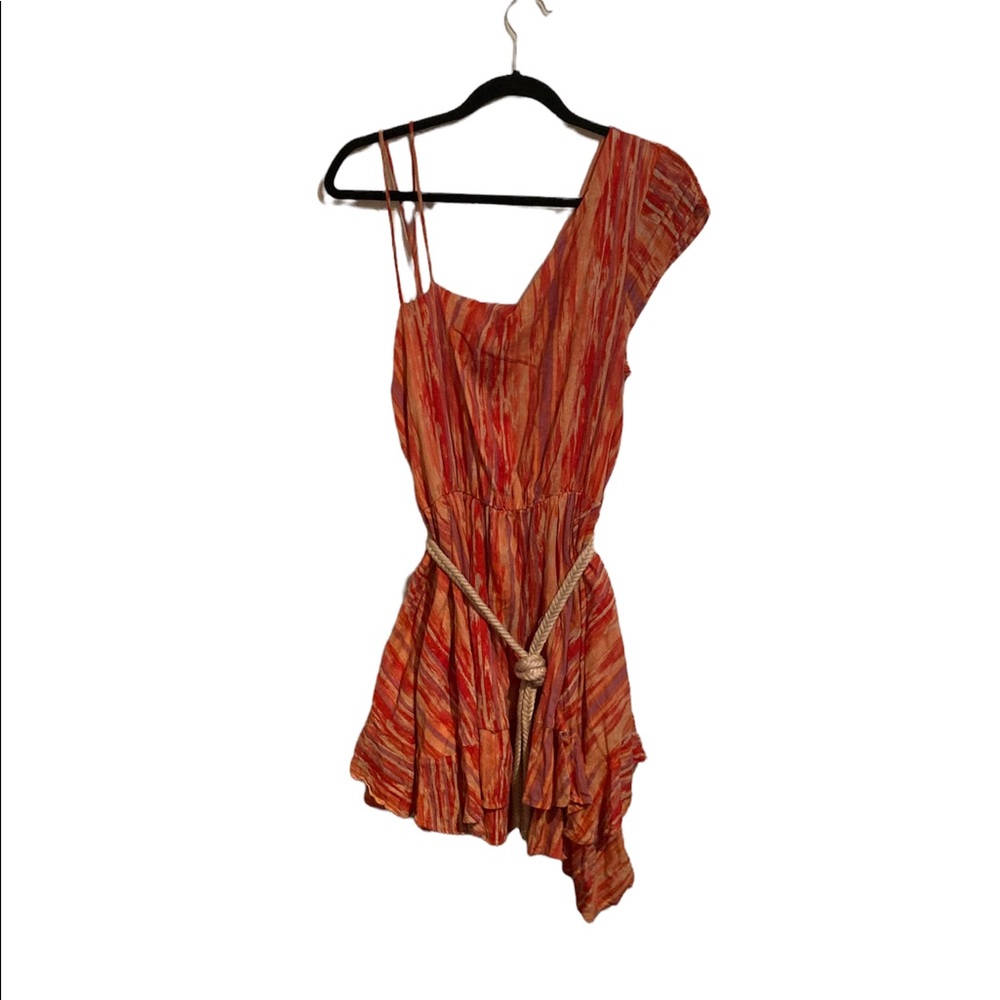 Free People One Shouldered Dress